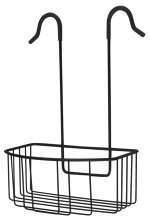 GEYSER® trådkurv sort m/bøjleophæng